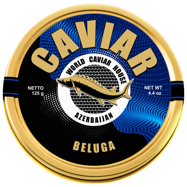 125g Beluga Sturgeon Caviar - A Luxurious Delight for High-End Dining and Culinary Enthusiasts