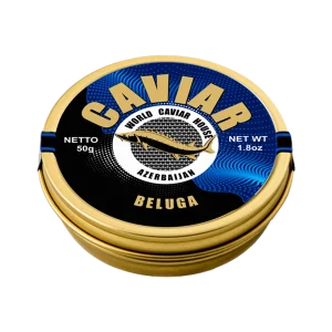 Indulge in the Rich and Creamy Flavor of 50g Beluga Caviar