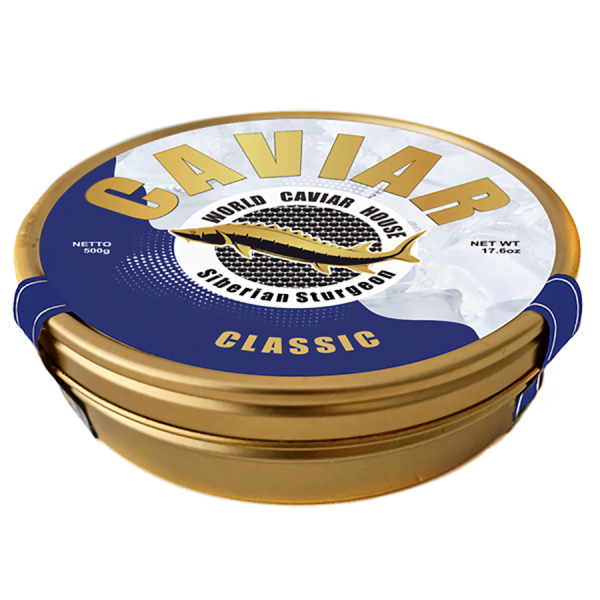 Siberian Sturgeon Roe - 500g Classic Caviar Option
