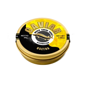 Delicious 30g Osetra Caviar – the epitome of culinary luxury.
