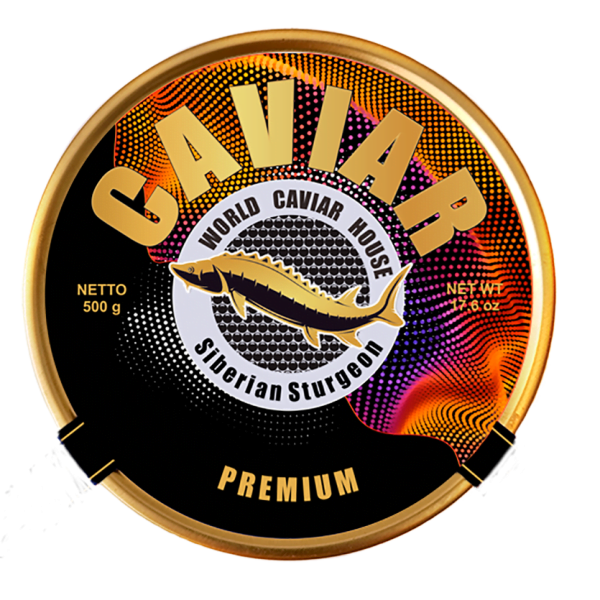 Caviar Premium 500g - Exquisite Gourmet Delight for Epicurean Enthusiasts