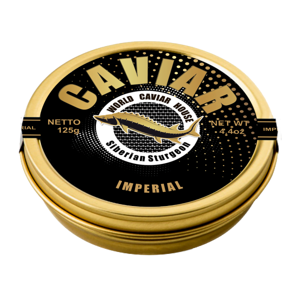 Premium Imperial Caviar - 125g: Savory Indulgence