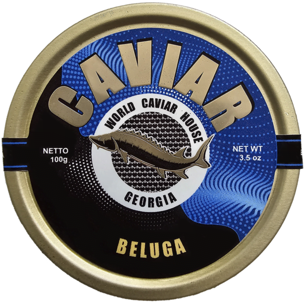 100g Beluga Caviar Tin - Free Delivery Singapore | Gourmet Caviar Shop
