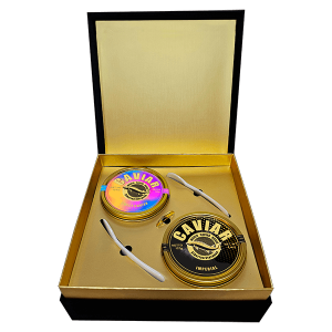 Caviar Set with 125g Sweet Caviar and 125g Imperial Caviar, Free Delivery in Singapore