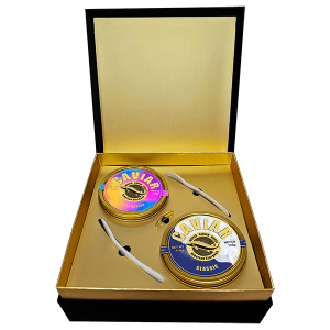 Sweet and Classic Caviar 125g set, premium caviar with free delivery in Singapore.