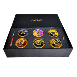 Caviar Set with 6pcs of 50g each, available for delivery in Singapore