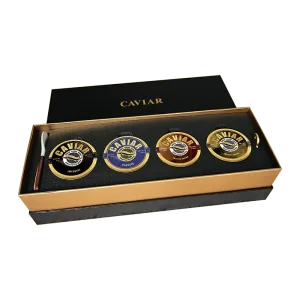 Caviar Singapore - Premium Caviar Set 30g x 4pcs, perfect for luxury dining and gifting