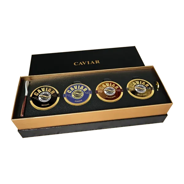 Caviar Singapore - Premium Caviar Set 30g x 4pcs, perfect for luxury dining and gifting