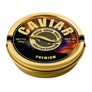 Premium Caviar 100g tin – luxury caviar delivered in Singapore