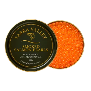 Smoked Atlantic Salmon Roe 100g tin – Yarra Valley Caviar in Singapore
