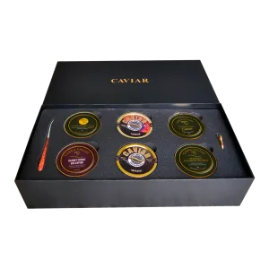 Red & Black Caviar Gift Set 6pcs – World Caviar House