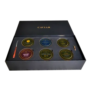 Red Caviar Set 6 pcs x 30g – Yarra Valley Selection by World Caviar House Singapore