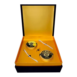Osetra 50g Georgia and Imperial 50g Spain caviar set