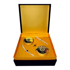 Osetra 50g and Premium 50g Georgian caviar set Singapore