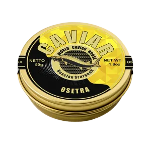 Osetra caviar 50g Russian Sturgeon – premium luxury caviar Singapore