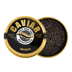 Imperial caviar 50g tin — Siberian sturgeon caviar from Spain